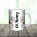 Dog lover ceramic mug with 3D effect. Upload your dog photo mug option. 